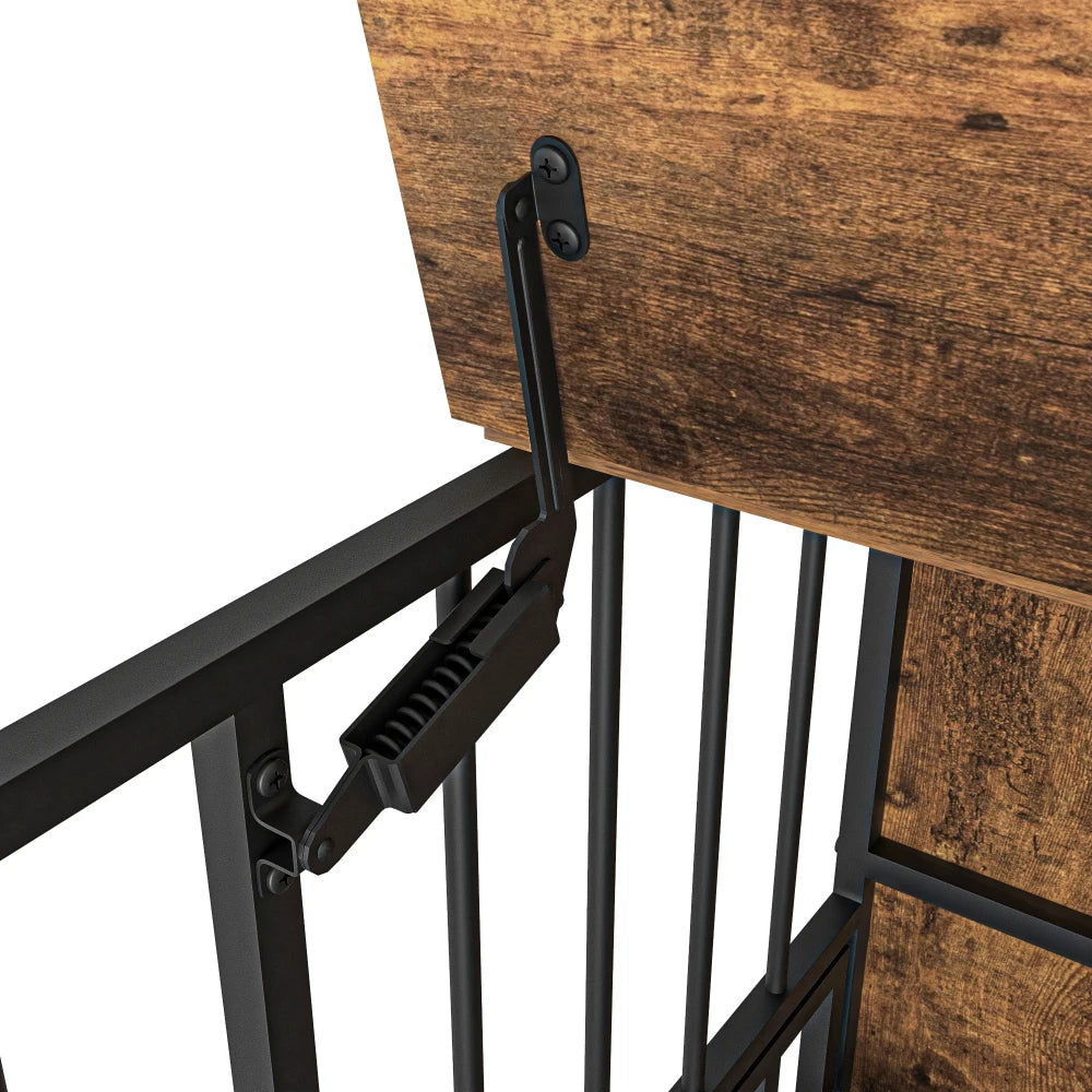 Filler Modern Kennel Dog Crate Furniture With Removable Tray