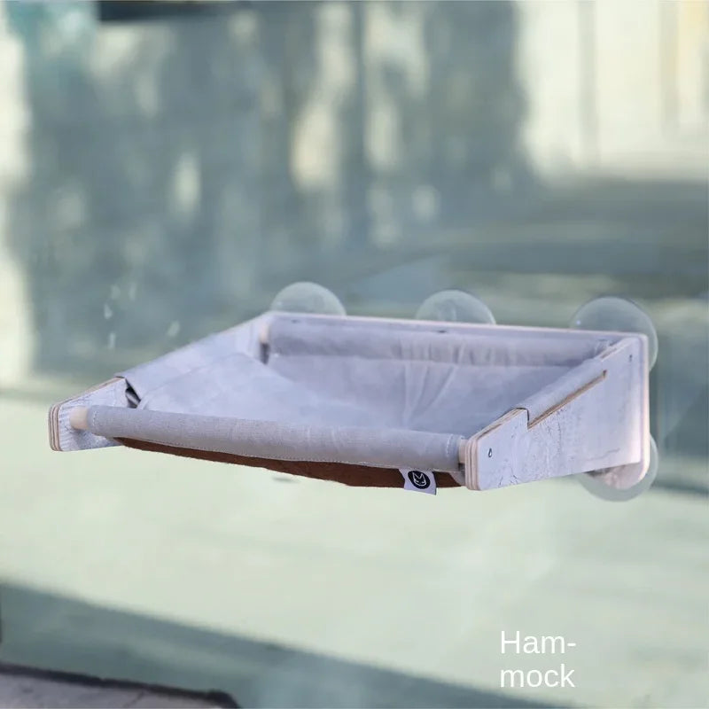 OIMGCN Glass Cat Wall Suction Mount For Easy Climbing