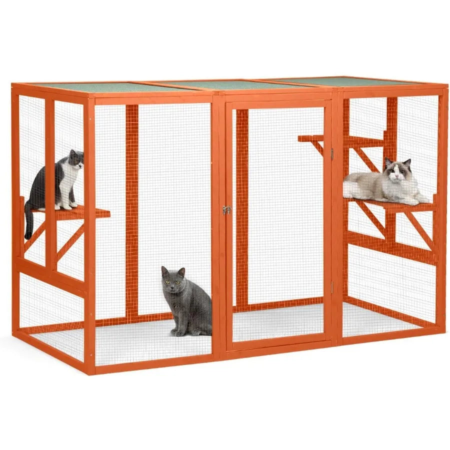 Closure Outdoor Cat Enclosure For Patios And Porches