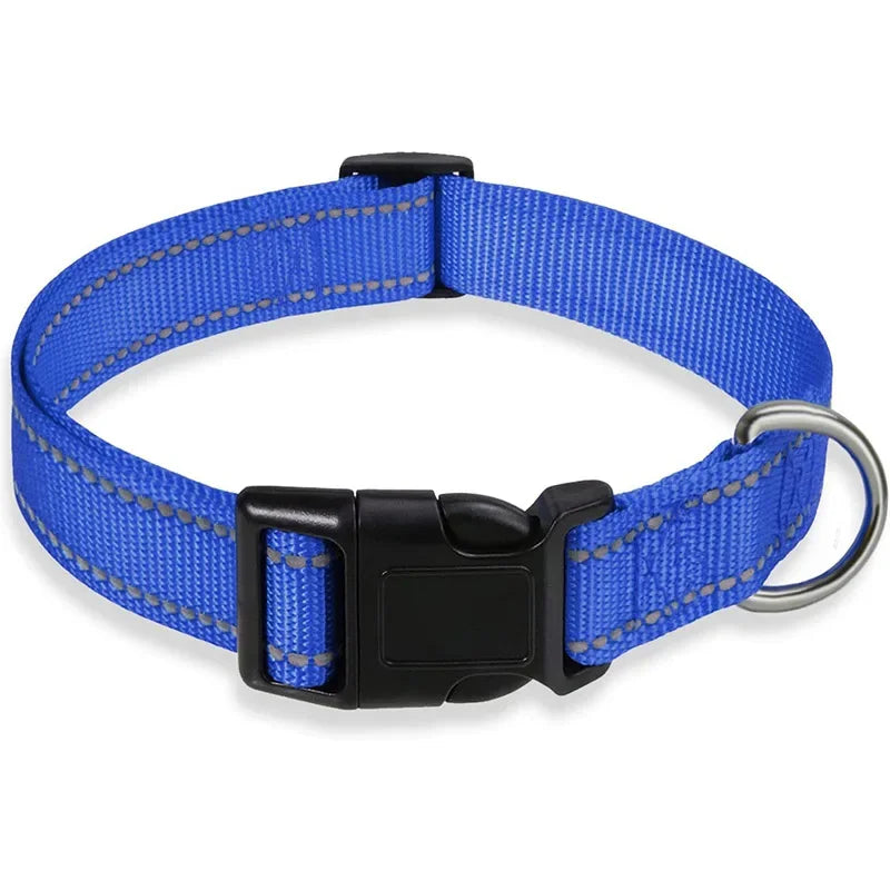 Guangdong Reflective Nylon Dog Collar Adjustable Safety