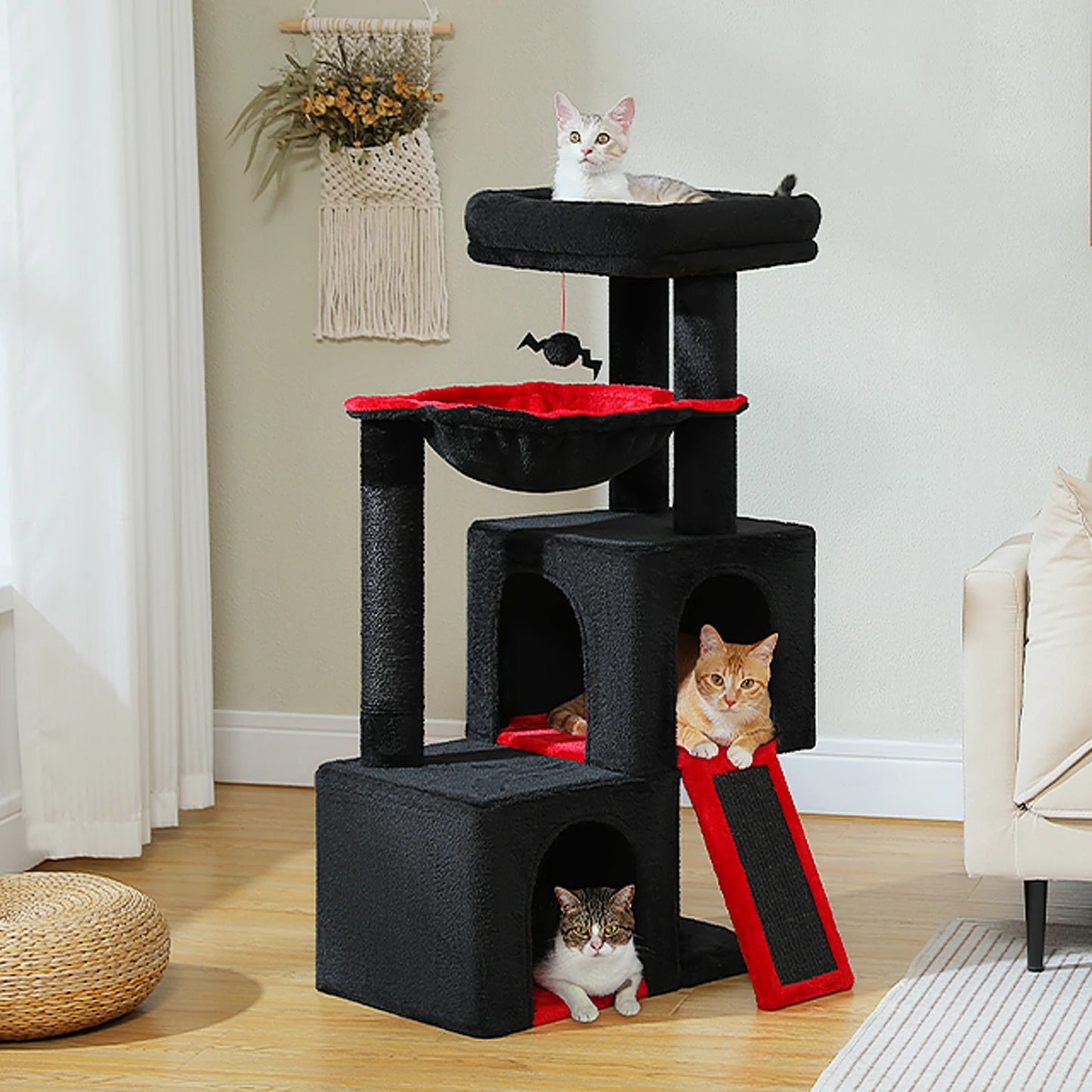 PAWZ Road Large Cat Tree Indoor Multi Level Cat Tower