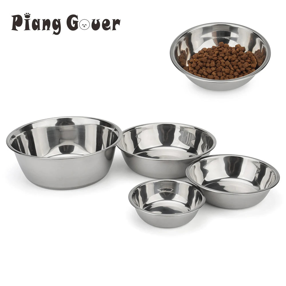 YTYIN Stainless Steel Dog Bowl Durable Pet Feeding Dish