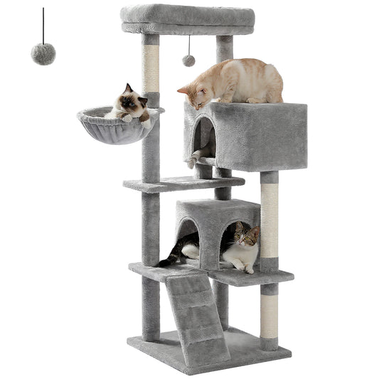 PAWZ Road Cat Tree Tower For Large Cats Plush Perch