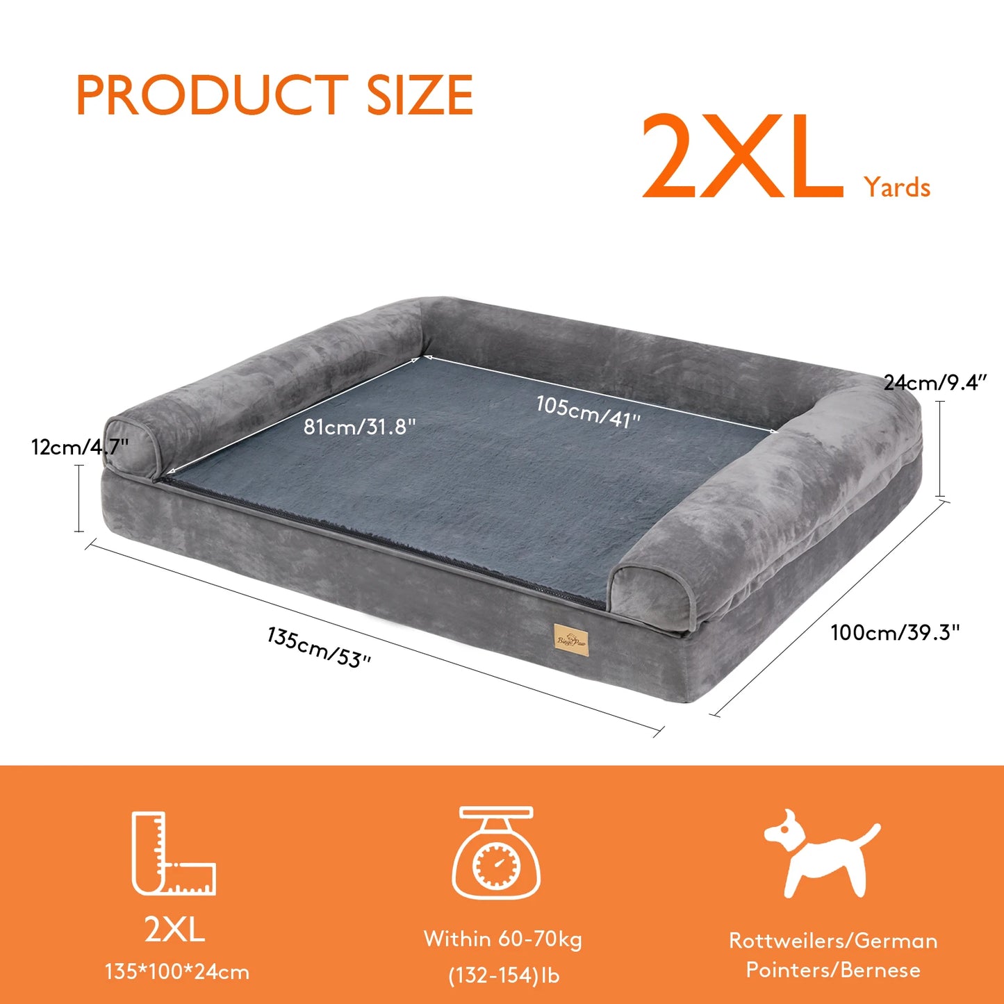 Dog Bed Orthopedic Mattress Couch Sleeping Bed Cushion