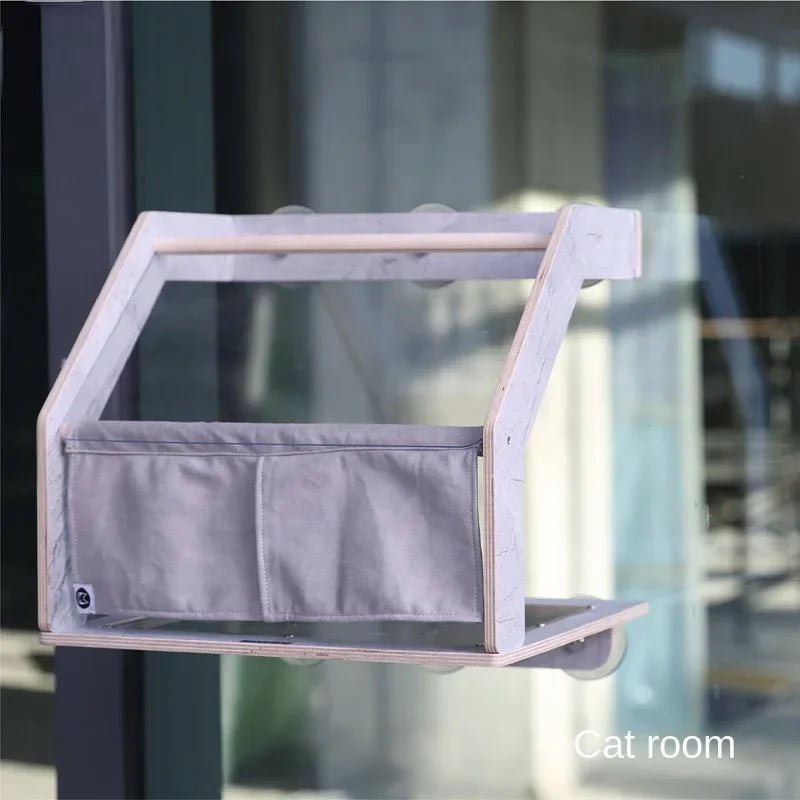 OIMGCN Glass Cat Wall Suction Mount For Easy Climbing