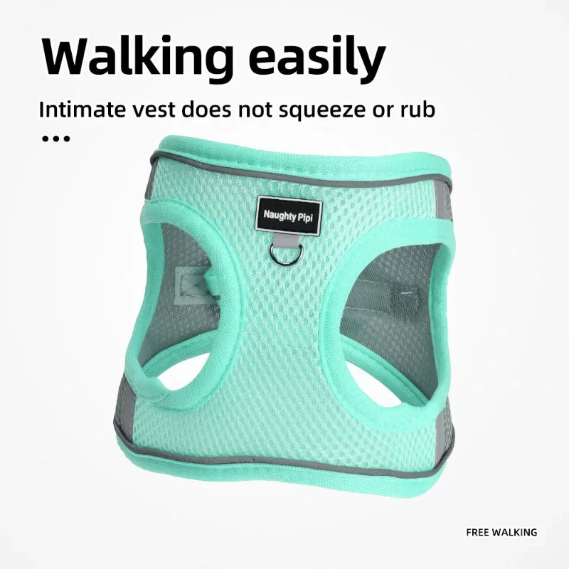 Guangdong CN Adjustable Dog Harness Vest For Small Dogs