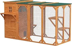 Closure Outdoor Cat Enclosure Catio Multi Level Top Access