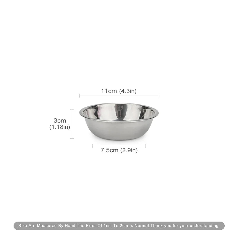 YTYIN Stainless Steel Dog Bowl Durable Pet Feeding Dish