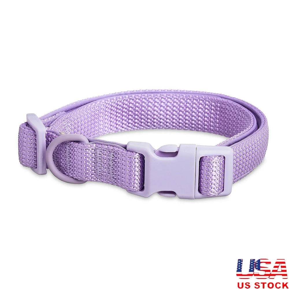 DUTRIEUX Adjustable Neoprene Dog Collar Leash Attachment