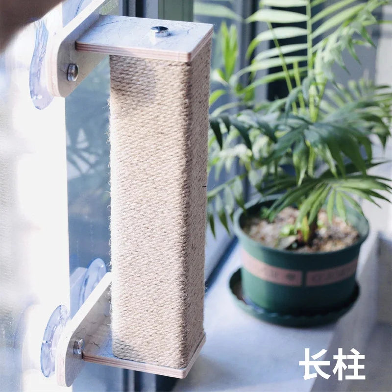 OIMGCN Glass Cat Wall Suction Mount For Easy Climbing