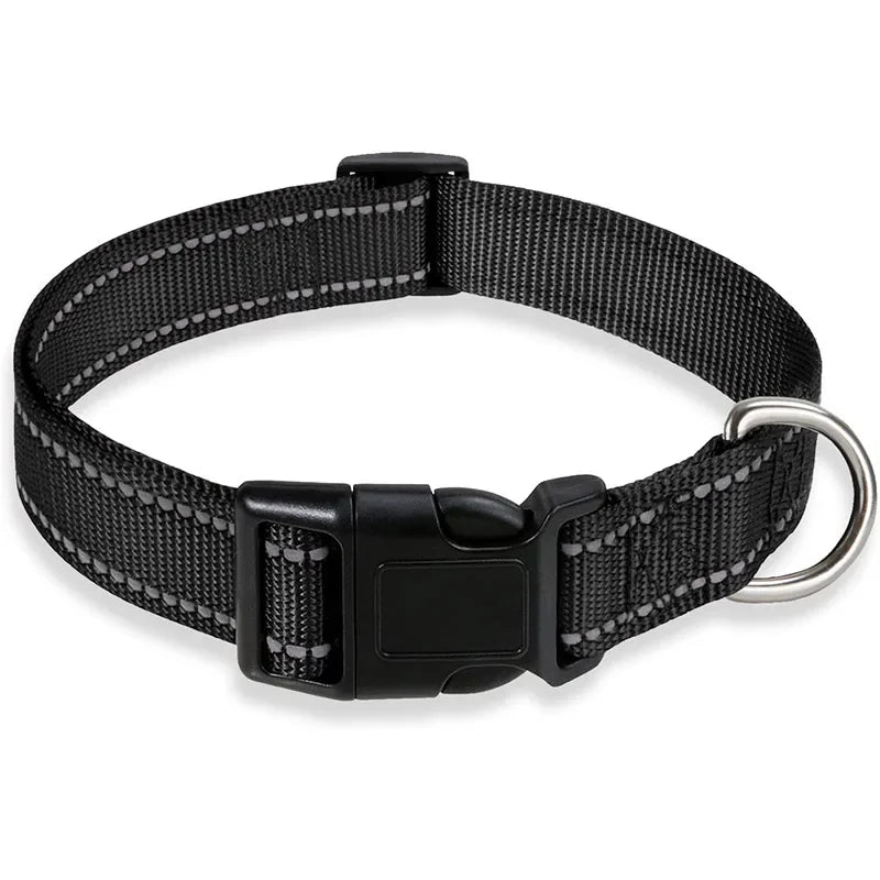 Guangdong Reflective Nylon Dog Collar Adjustable Safety