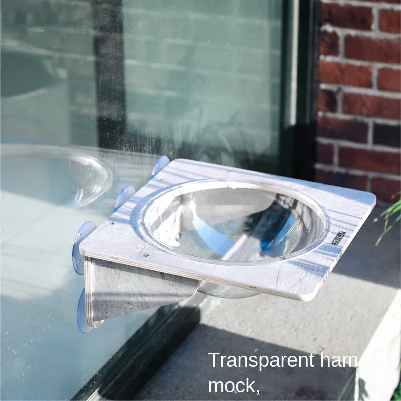 OIMGCN Glass Cat Wall Suction Mount For Easy Climbing