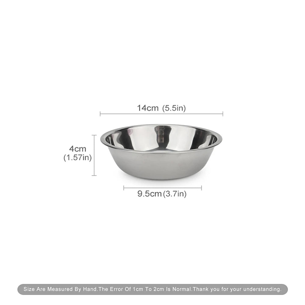 YTYIN Stainless Steel Dog Bowl Durable Pet Feeding Dish